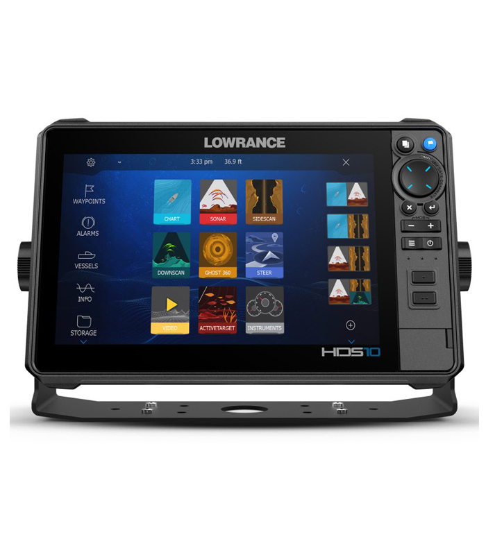Sonda Lowrance HDS 10 Pro con pantalla táctil SolarMAX HD