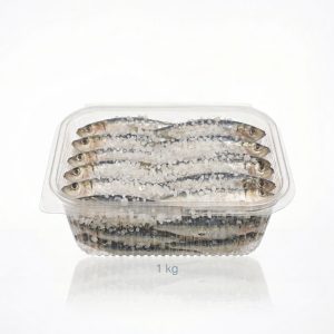 Sardina salada 1 kg, cebo para todo tipo de pescas
